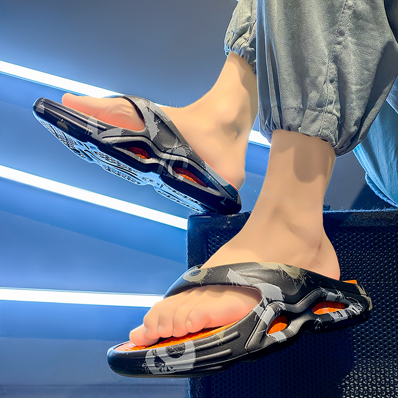 Street Fashion Style Male - 2025 New Soft EVA Men Slippers