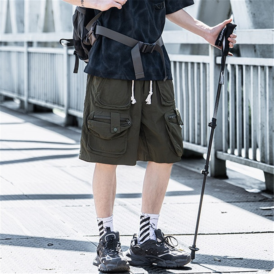 Techwear Pants Tactical - Summer Tactical Short Men Punk Hip