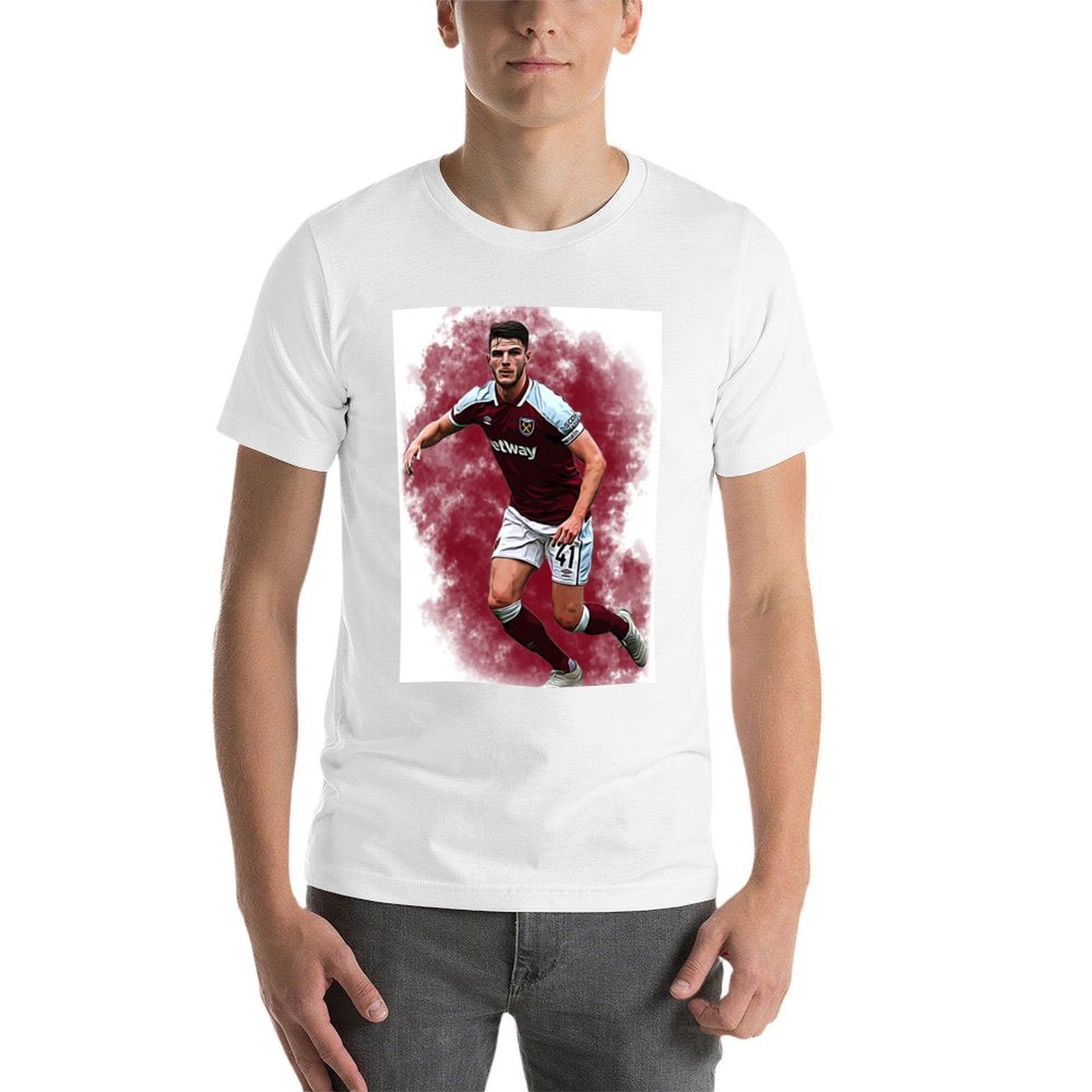 Declan Rice Wallpaped Poster T - Street Fashion Wallpaper review and price