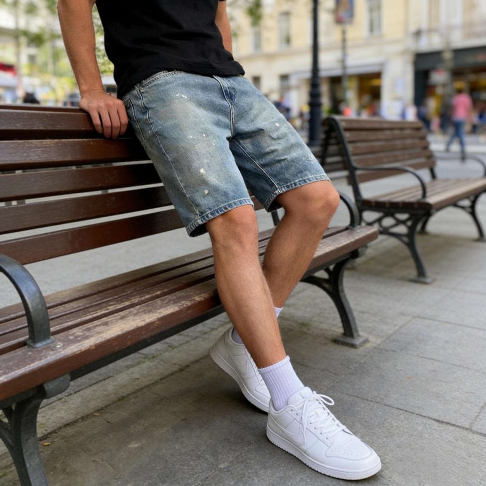 Men's Summer American High Str - Street Fashion Jeans review and price