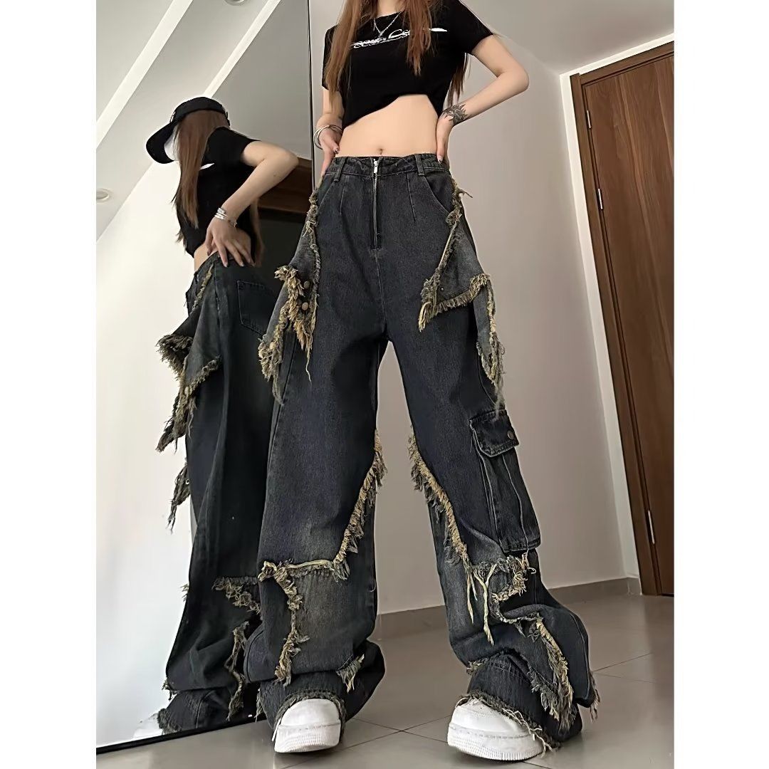 2025 Chic Gothic Pockets Zippe - Street Fashion Trends 2025 review and price