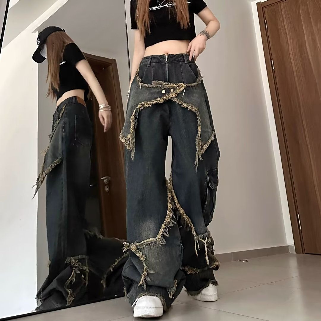 2025 Chic Gothic Pockets Zippe - Street Fashion Trends 2025 review and price