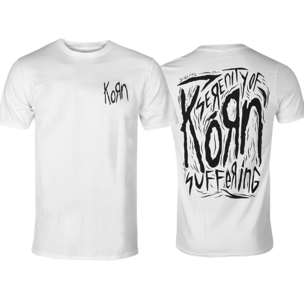 Korn Scratched Type Artistic P - Street Fashion Types review and price