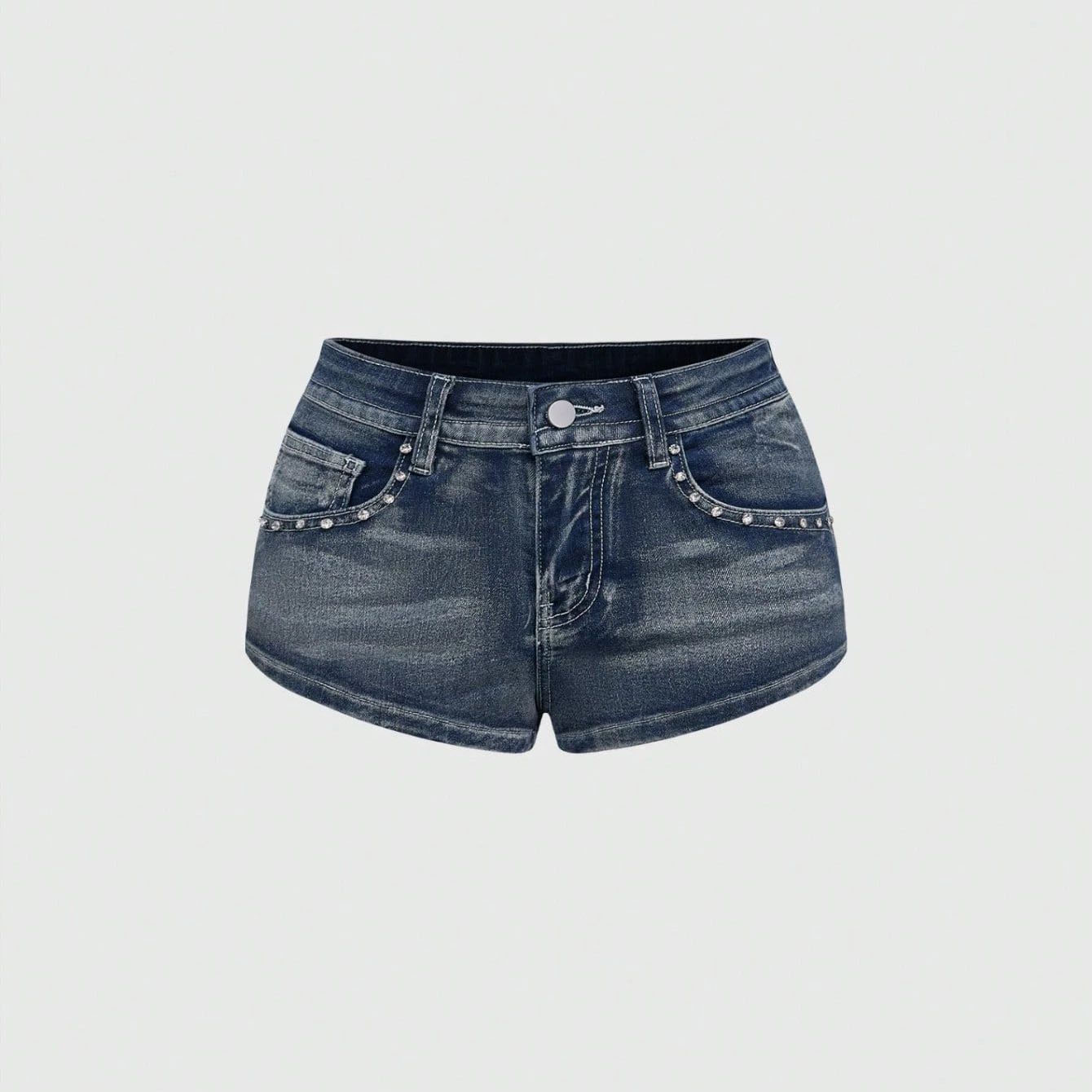 Summer Rhinestone Embroidered  - Street Fashion Jeans review and price
