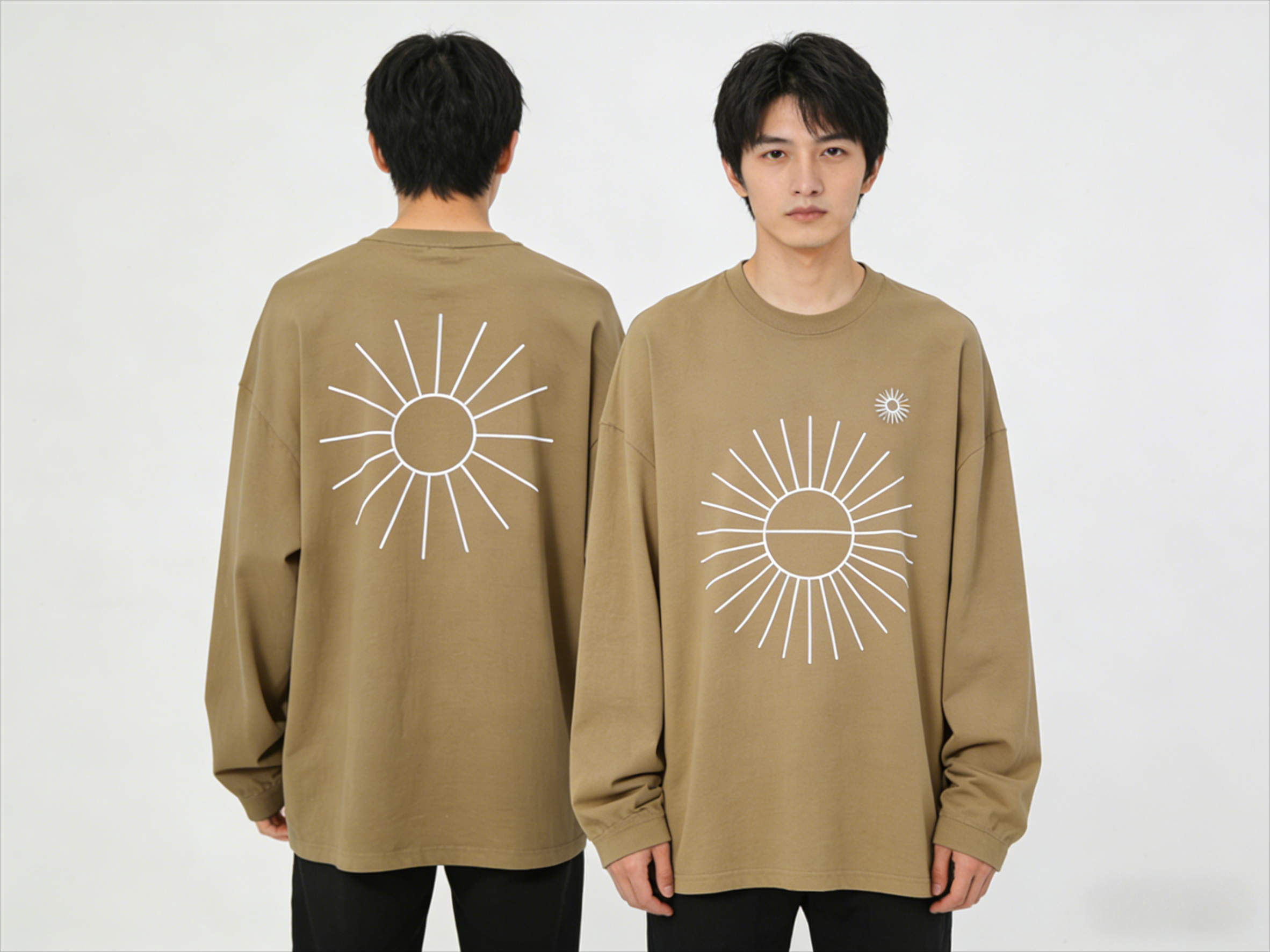 Men's Oversized Long Sleeve T- - Longline Tee Oversized review and price