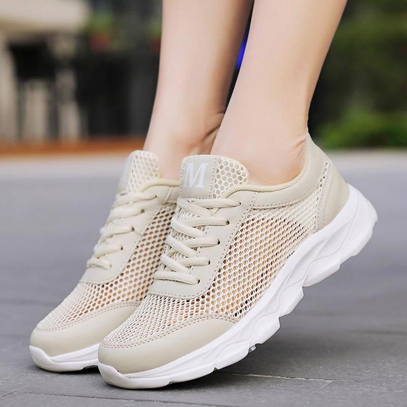 Summer Breathable Sneakers Wom - Street Fashion Online Shopping review and price