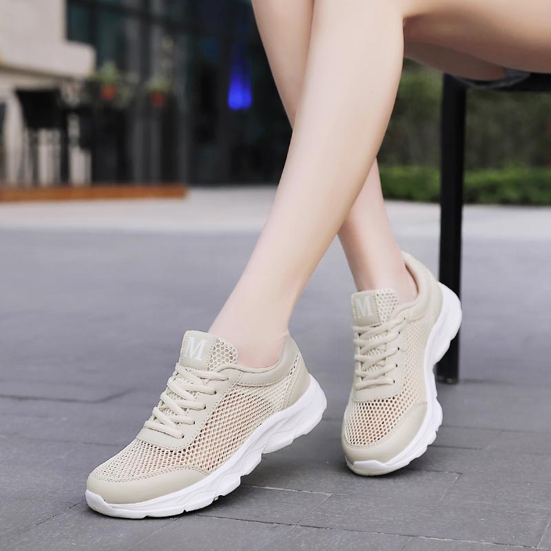 Summer Breathable Sneakers Wom - Street Fashion Online Shopping review and price