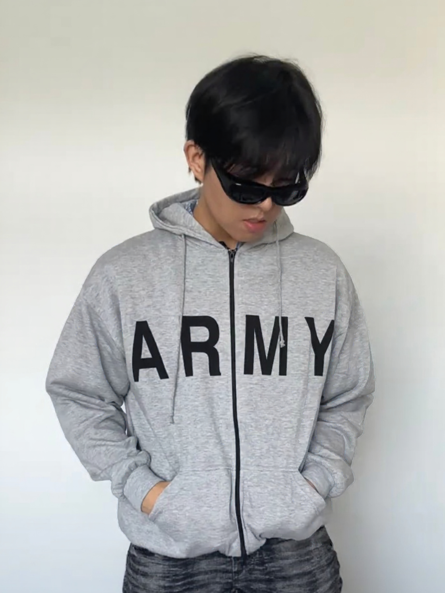 Kanye West Limited Grey Zip-Up - Street Fashion Types review and price