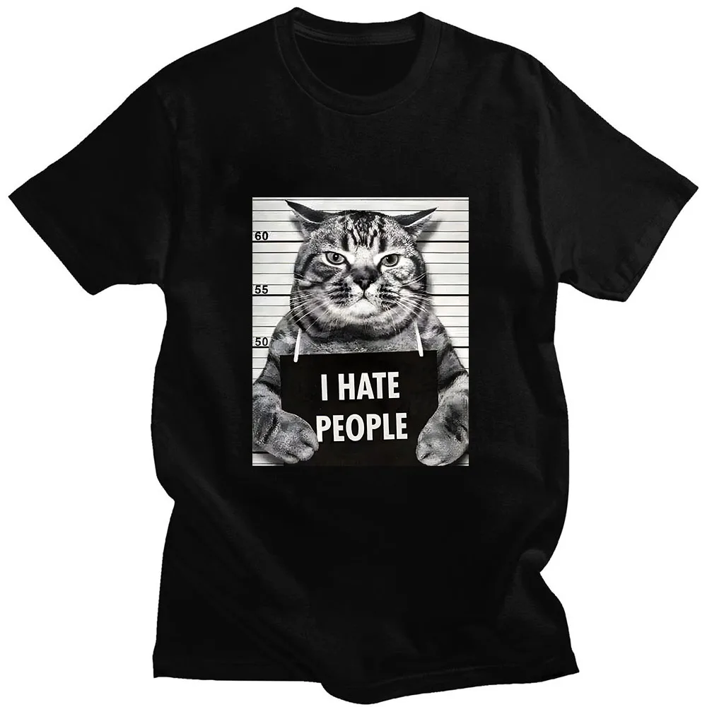 Asian sizeI Meow Print T-shirt - Street Fashion Asian review and price