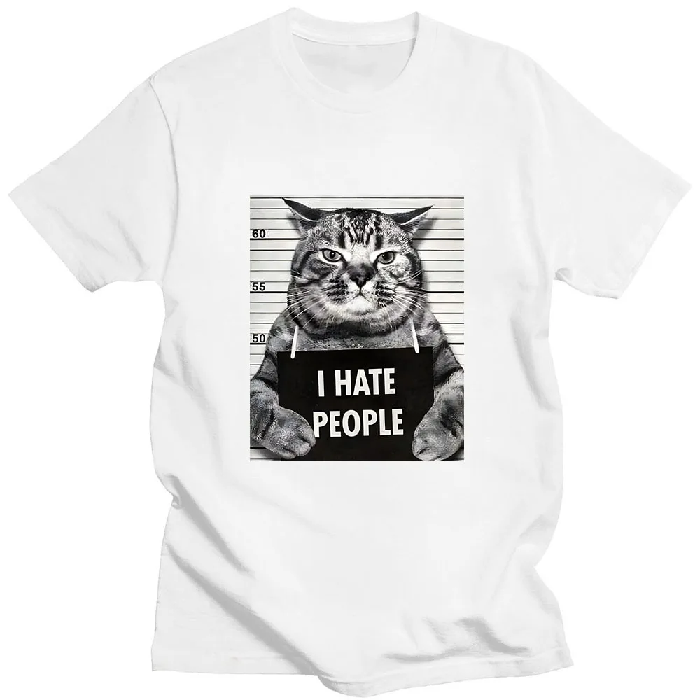 Asian sizeI Meow Print T-shirt - Street Fashion Asian review and price