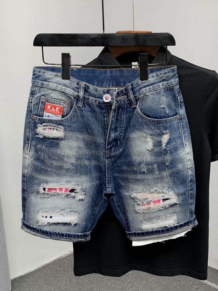 2026 Summer Ripped Straight Me - Street Fashion Jeans review and price