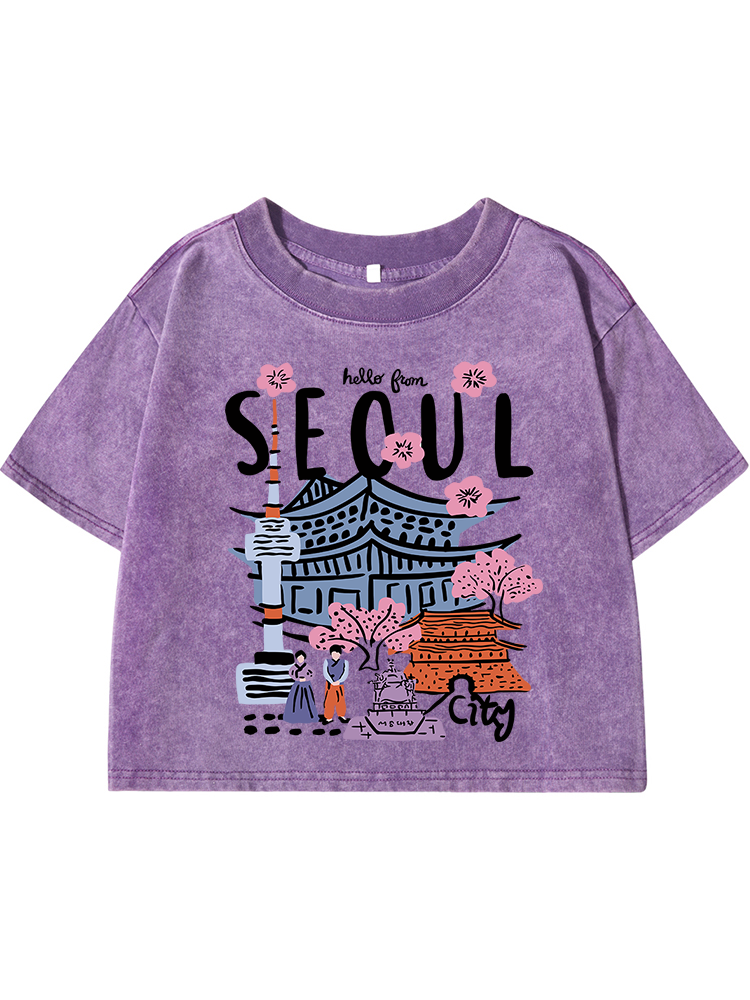Seoul Beautiful Scenery Printi - Street Fashion Of Seoul review and price