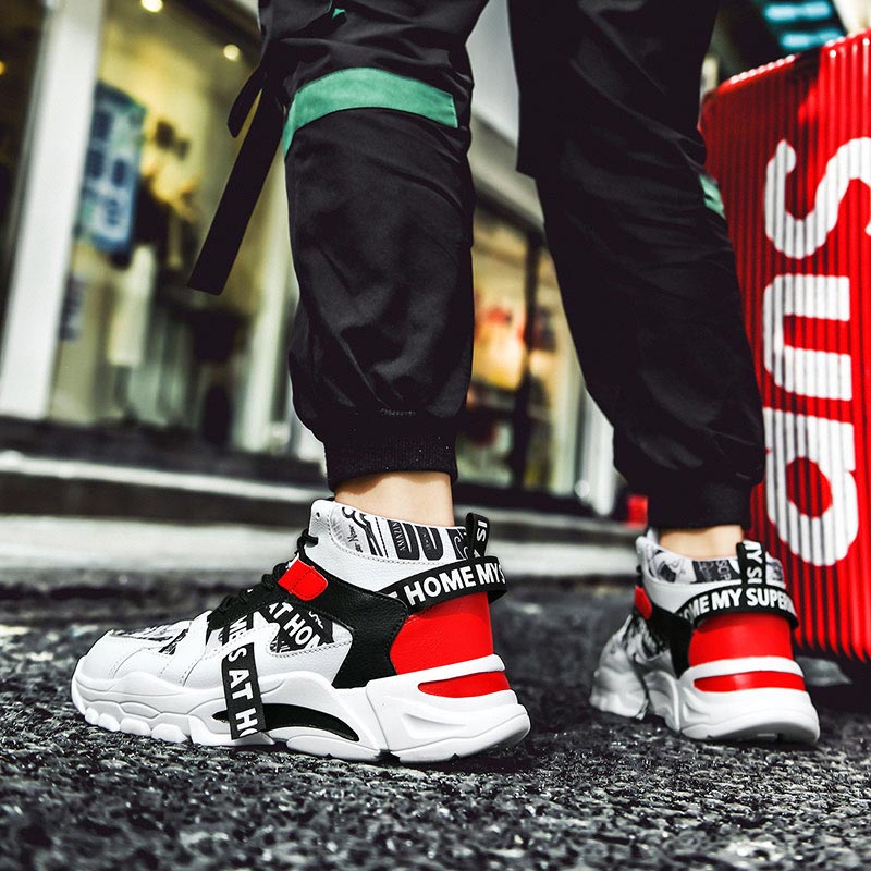 Large Size High Top Chunky Man - Street Fashion Online Shopping review and price