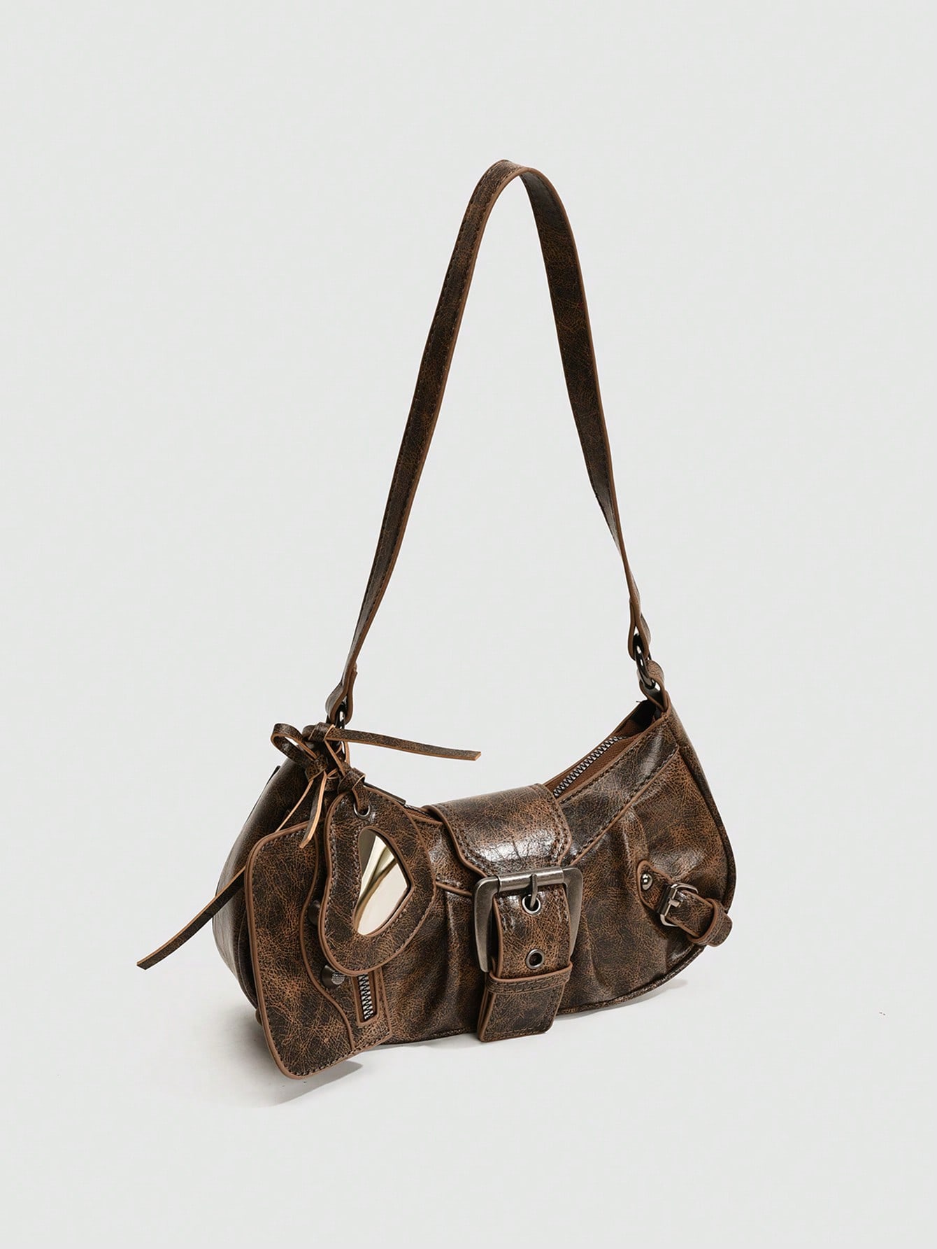 Grunge Punk Retro Bag 1PC Y2K  - Street Fashion Types review and price