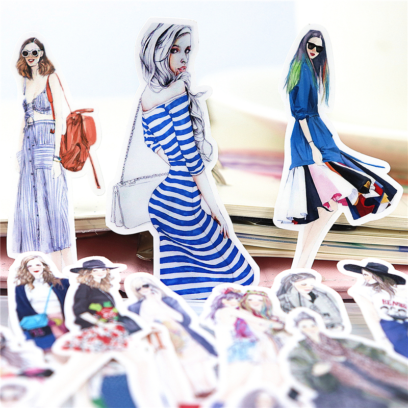 Stickers 23pcs Cute Popular Fa - Street Fashion Wallpaper review and price