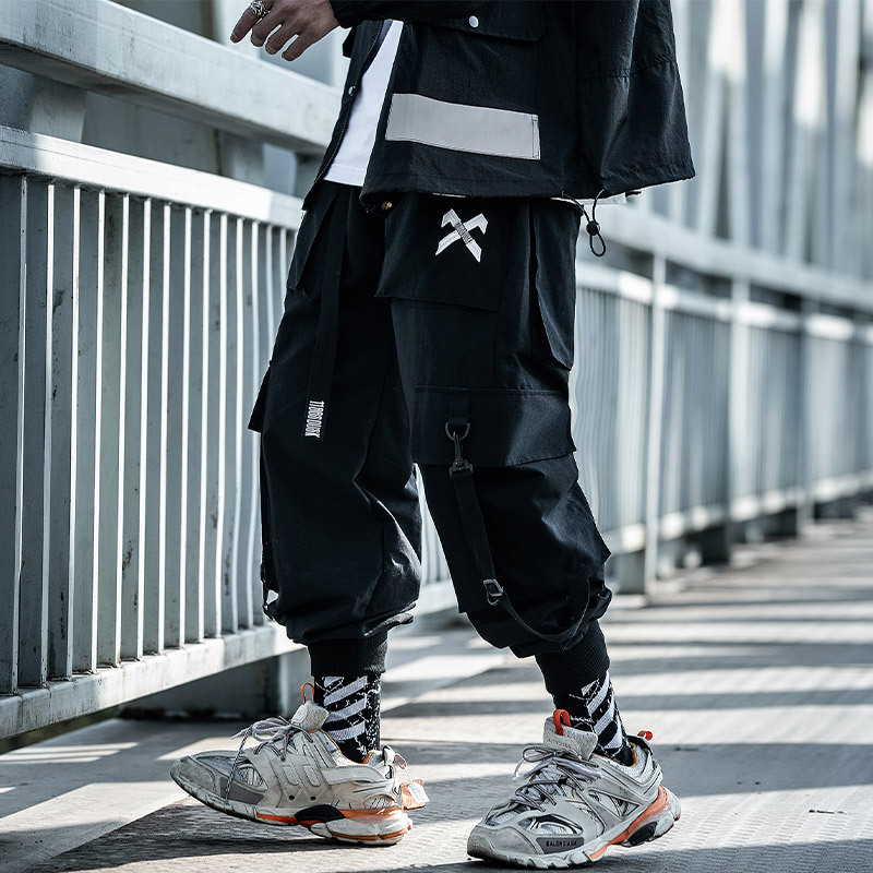Fashion Men Jogger Pant Hip Ho - Techwear Pants Tactical review and price