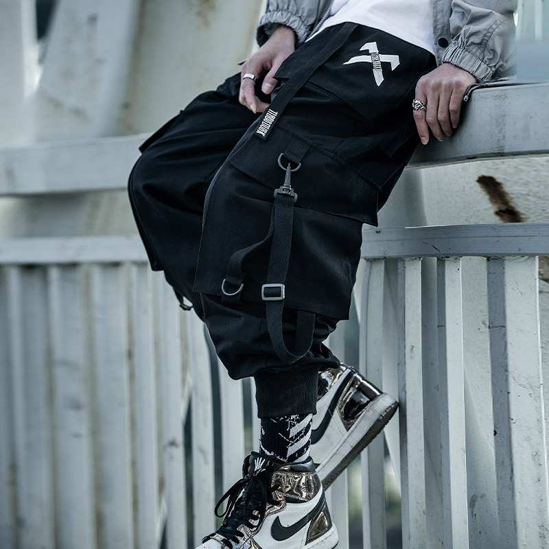 Fashion Men Jogger Pant Hip Ho - Techwear Pants Tactical review and price