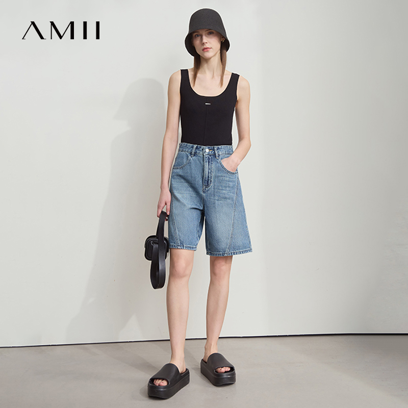AMII Women Jeans Shorts Minima - Street Fashion Jeans review and price