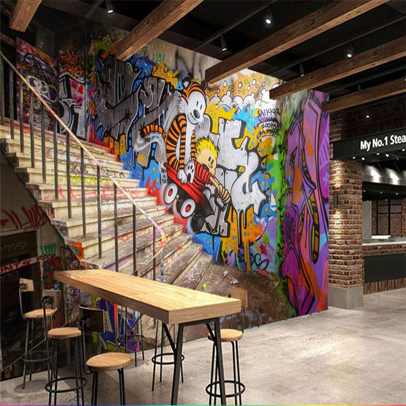 Wallpaper Mural Wall Sticker M - Street Fashion Wallpaper review and price