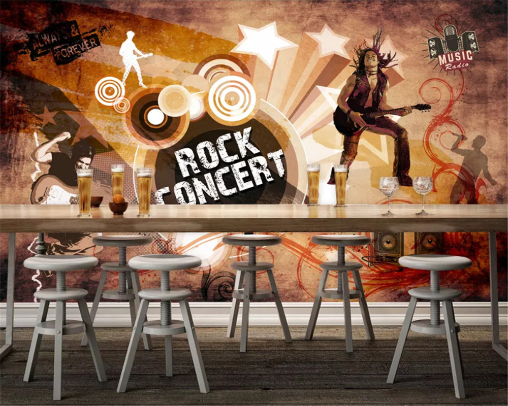 beibehang Custom fashion decor - Street Fashion Wallpaper review and price
