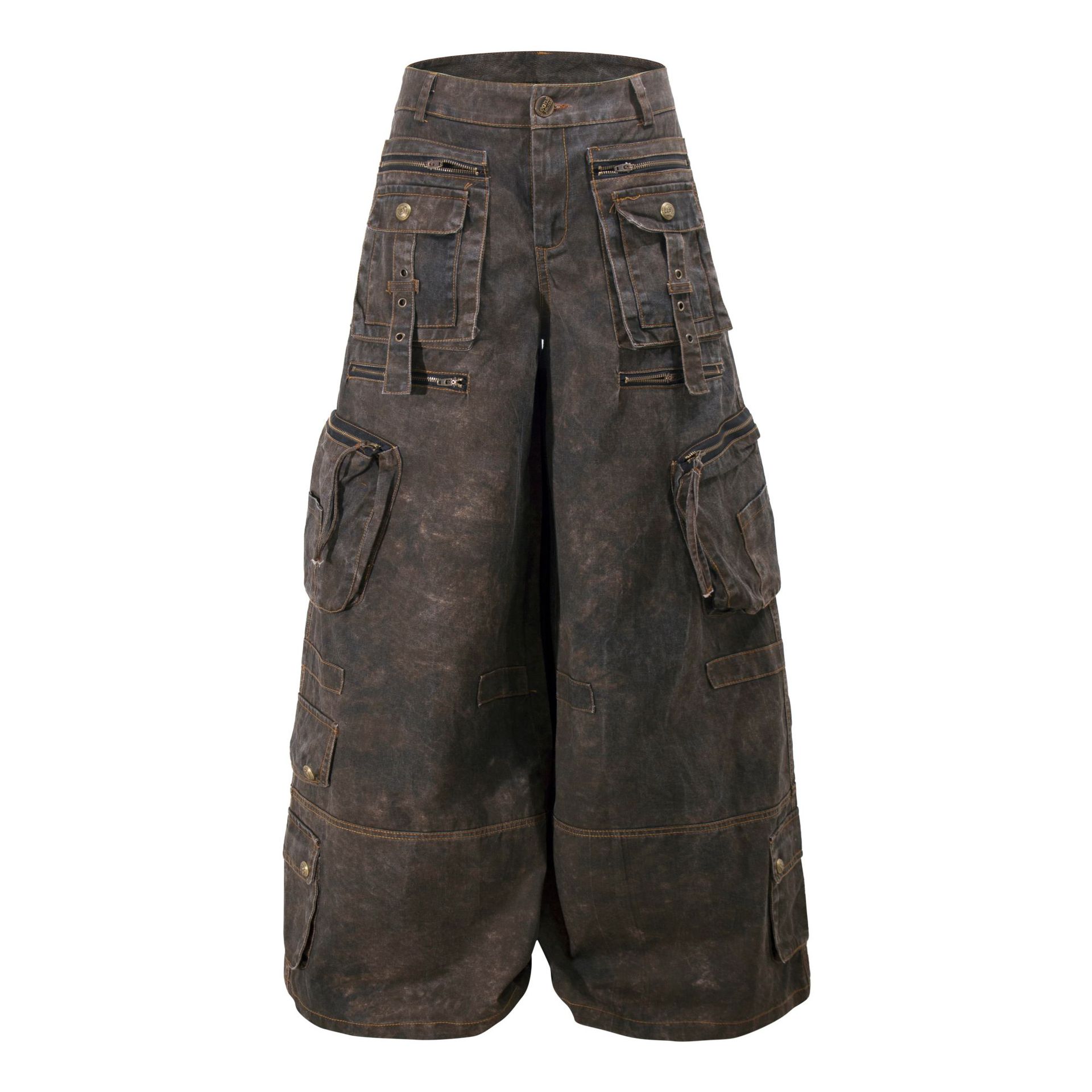 Grunge Techwear Wide Leg Cargo - Techwear Pants Tactical review and price