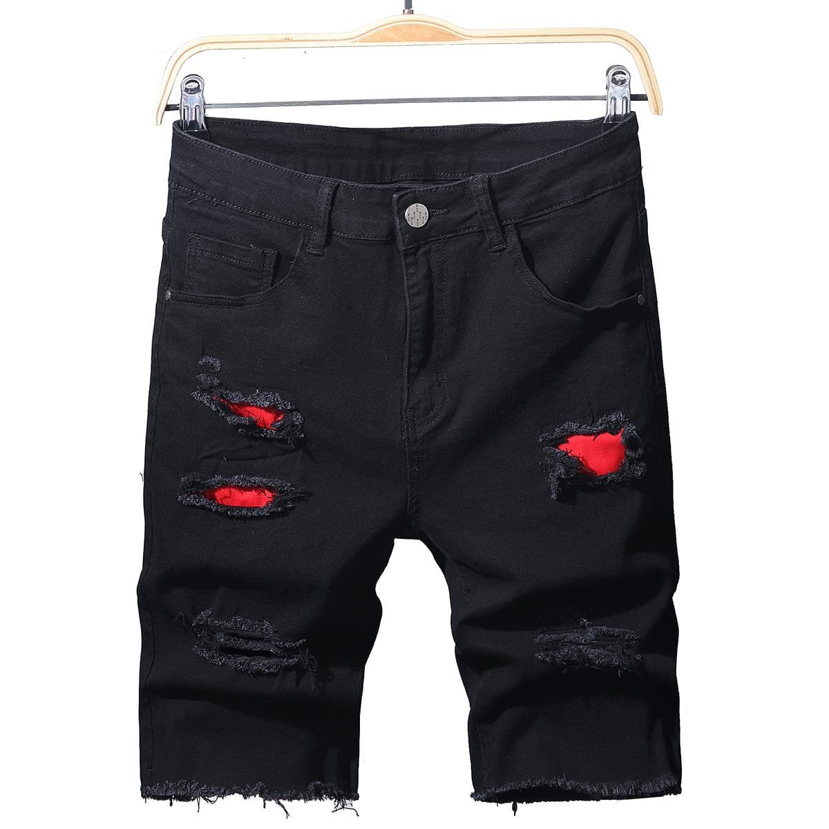 Summer Slim Stretch Men Short  - Street Fashion Jeans review and price