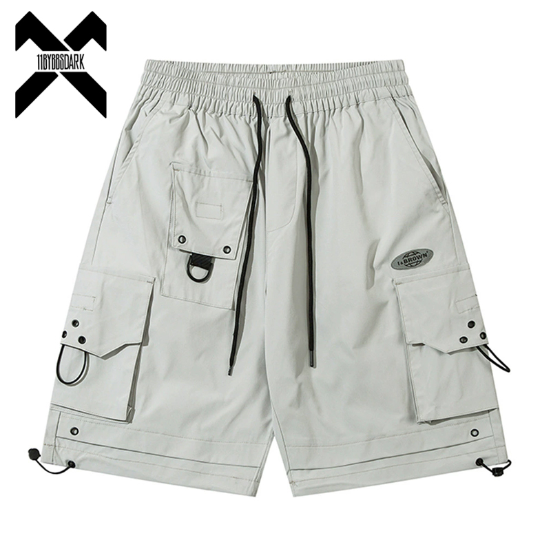 2025 Summer Cargo Shorts Mens  - Techwear Pants Tactical review and price