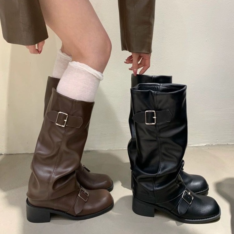 2025Woman Boots Knee High Plat - Street Fashion Trends 2025 review and price