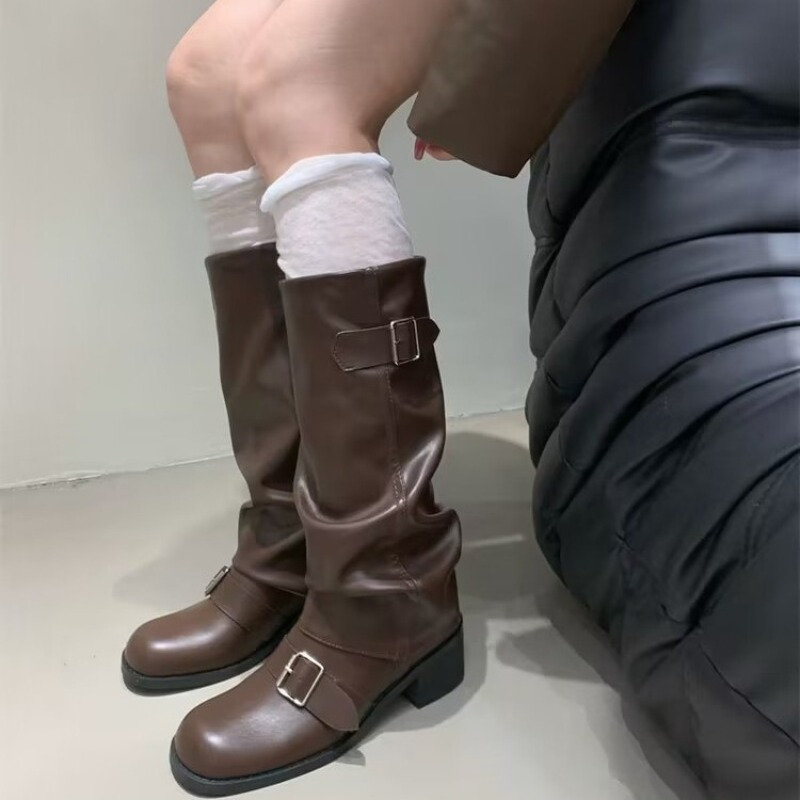 2025Woman Boots Knee High Plat - Street Fashion Trends 2025 review and price
