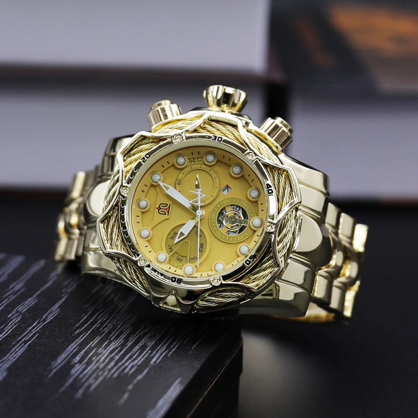 Extra-Large Dial, High-End App - Street Fashion Style Male review and price