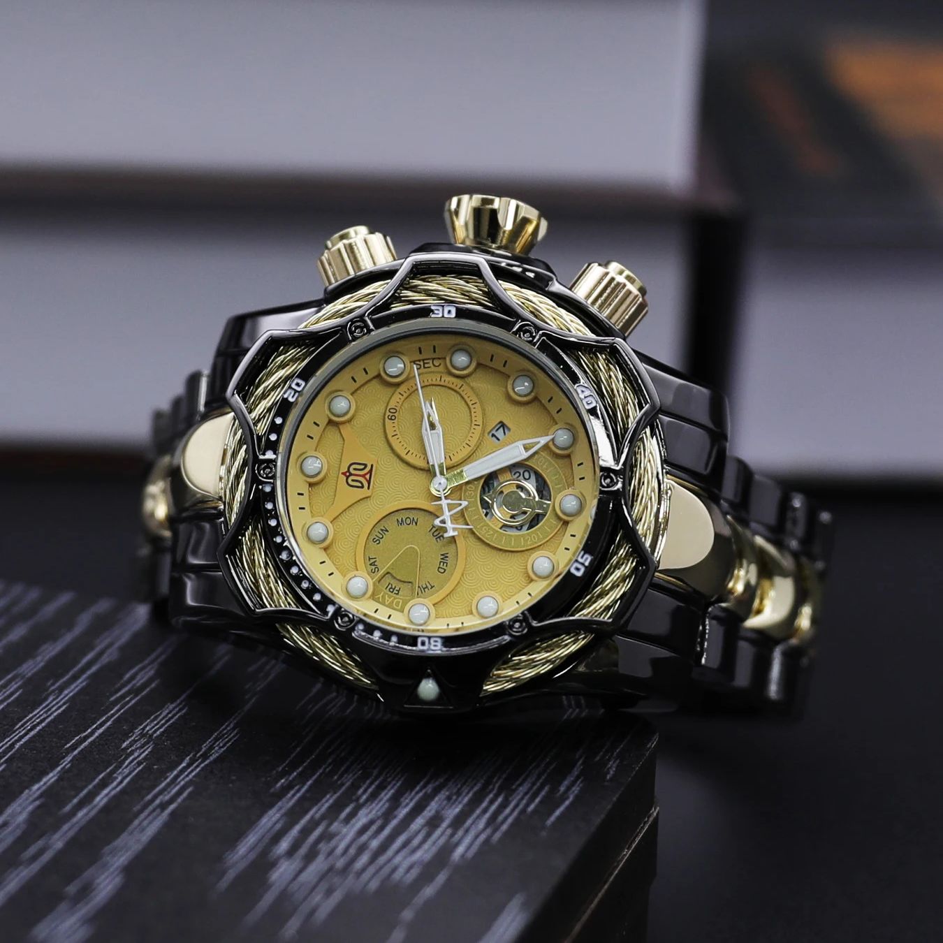 Extra-Large Dial, High-End App - Street Fashion Style Male review and price