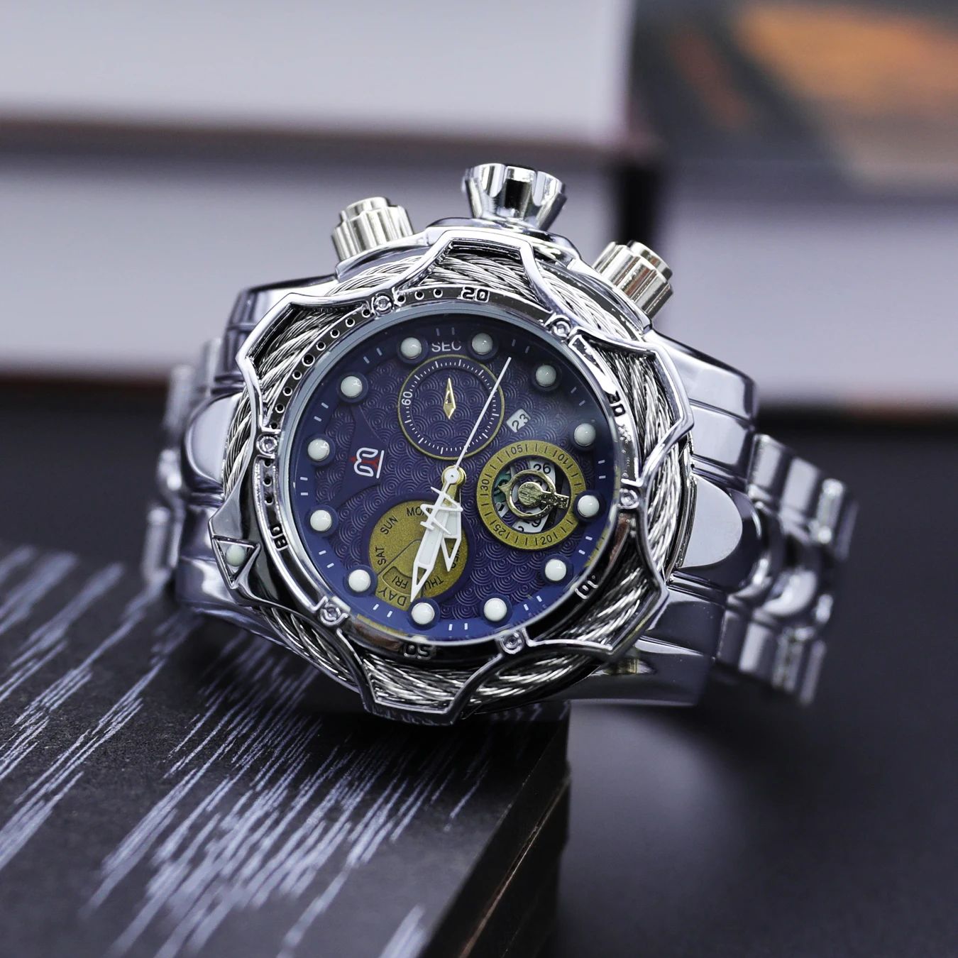 Extra-Large Dial, High-End App - Street Fashion Style Male review and price