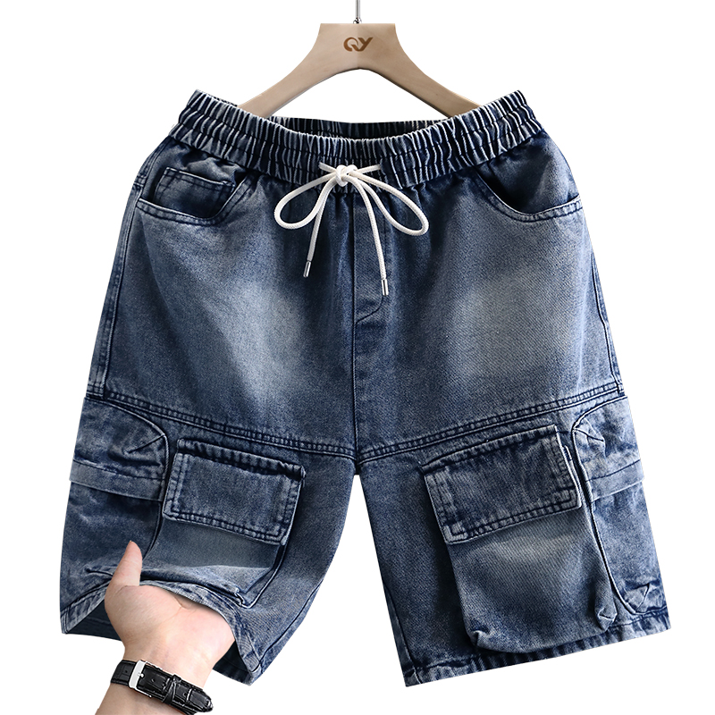 Men's Cargo Shorts New Summer  - Street Fashion Jeans review and price